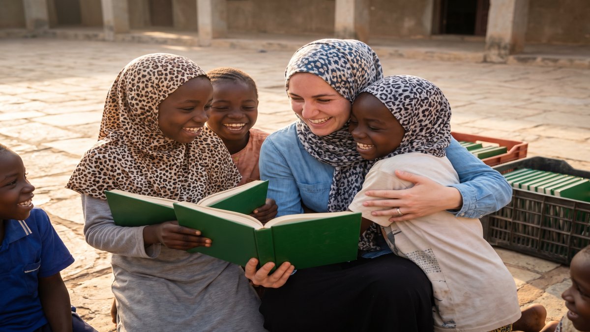 Afrika Kuranı Kerim Hediyeleri Dağıtıldı